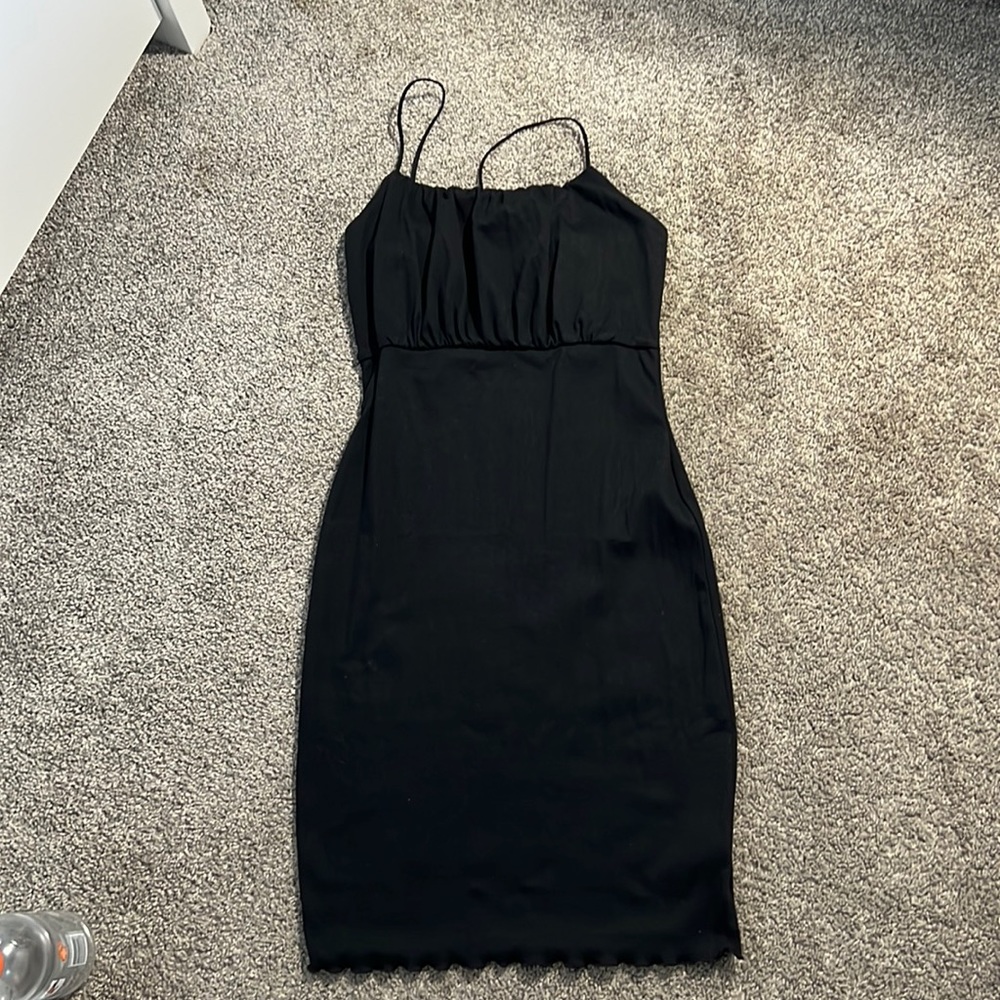 black dress